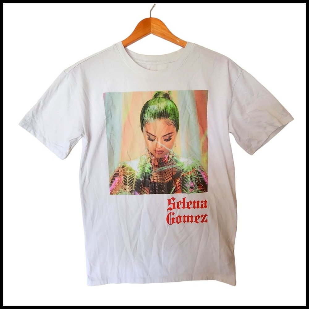 Gap Teen Selena Gomez White Oversized T Shirt Tee 14 16 Years